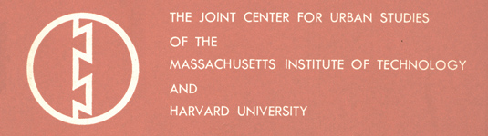 Joint Center for Urban Studies of Harvard and MIT