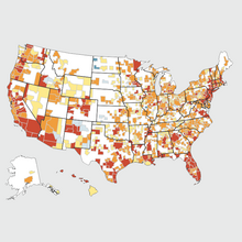 Cost Burdens map