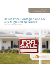 Cover of the paper "House Price Contagion and U.S. City Migration Networks."