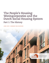 Cover of the paper "The People’s Housing: Woningcorporaties and the Dutch Social Housing System."