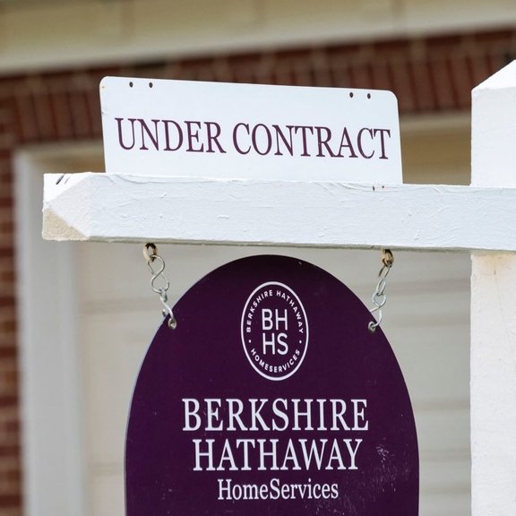 Berkshire Hathaway real estate sign