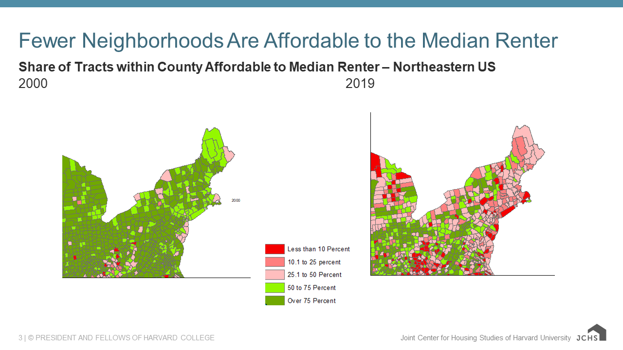 As Low-Cost Units Become Increasingly Scarce, Low- and Moderate-Income  Renters Are Losing Access to Many Neighborhoods | Joint Center for Housing  Studies