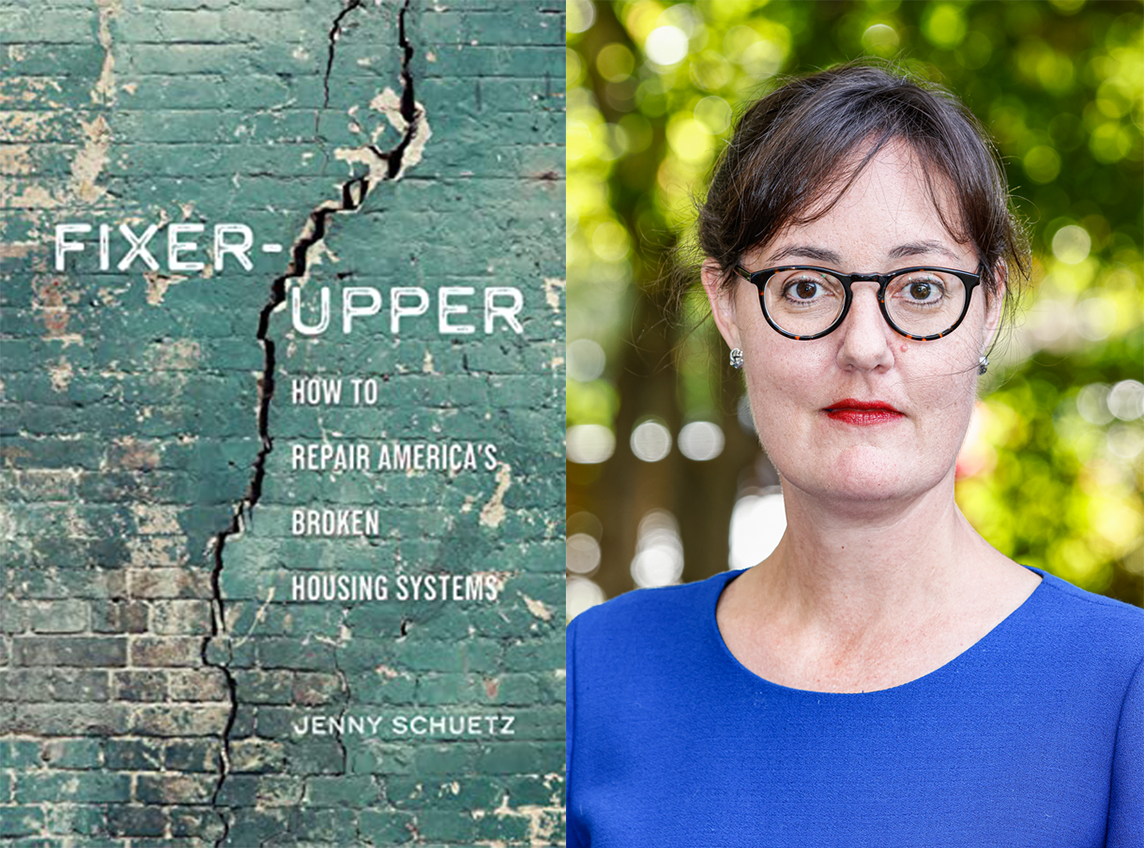 Jenny Schuetz and her book "Fixer-Upper."