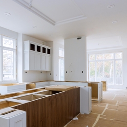 Kitchen under renovation